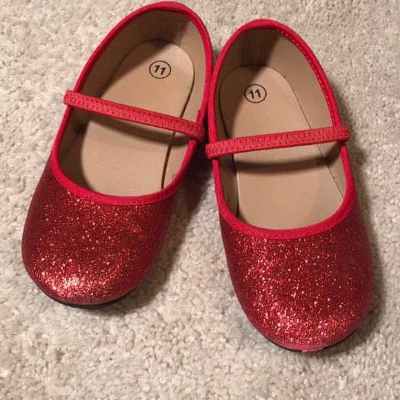 Target red glitter shoes Clearance